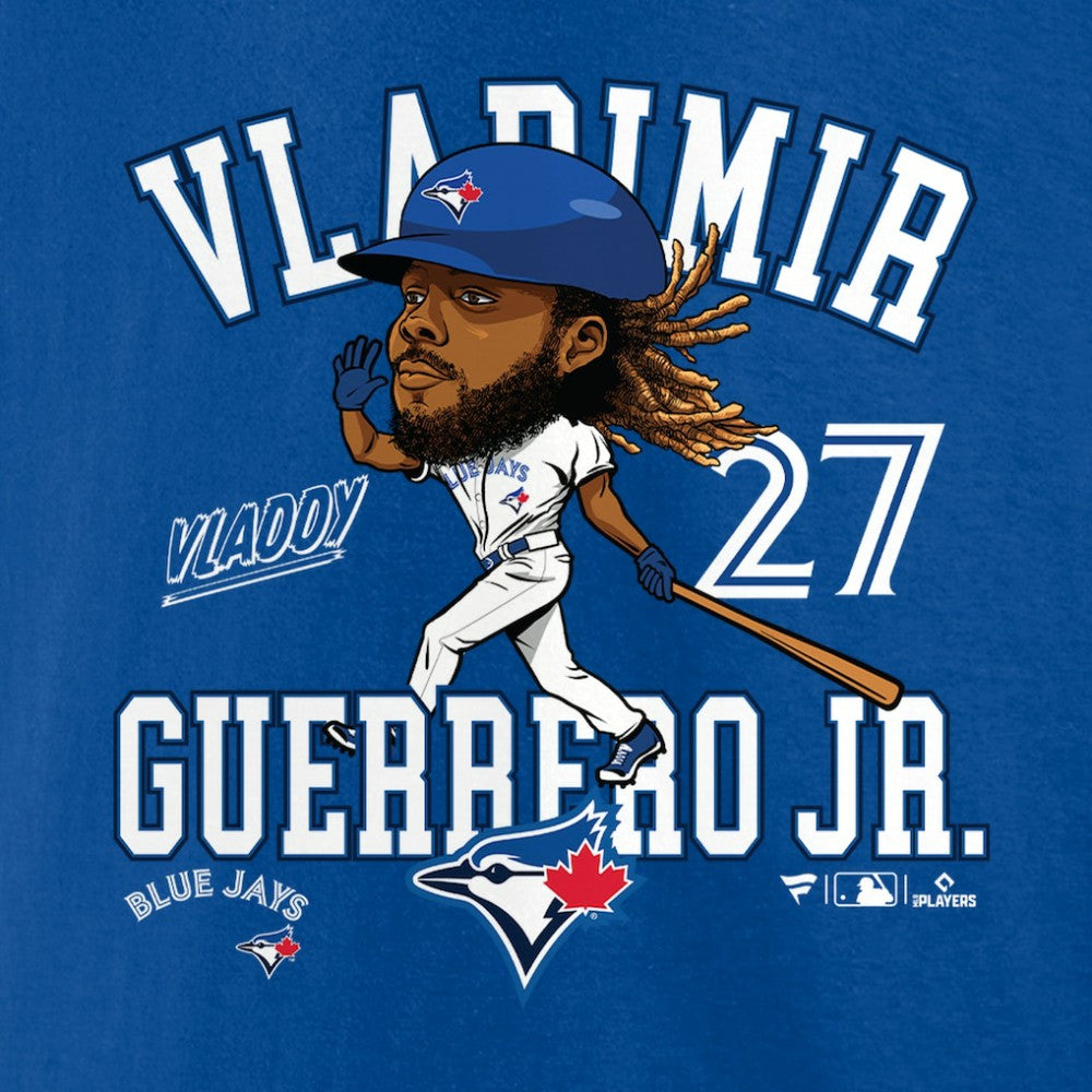 Vladimir Guerrero Jr. Toronto Blue Jays Caricature T-Shirt - Royal - MLB Sale