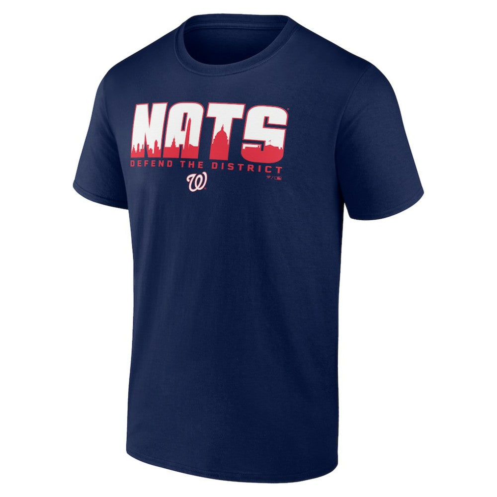 Washington Nationals Defend the District T-Shirt - Navy - MLB Sale