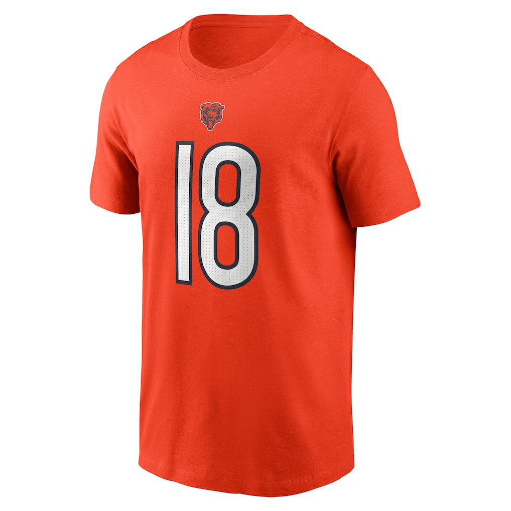 Nike Caleb Williams Chicago Bears Name & Number T-Shirt Orange