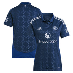 Manchester United Women's 2024/25 Away Replica Jersey Navy - Adidas Discount