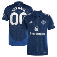 Manchester United 2024/25 Away Replica Custom Jersey Navy - Adidas for sale