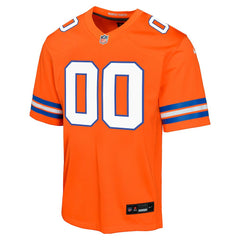 Nike Denver Broncos Youth Mile High Collection 1977 Throwback Custom Game Jersey Orange