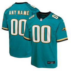 Nike Jacksonville Jaguars Youth Prowler Throwback Custom Game Jersey Teal