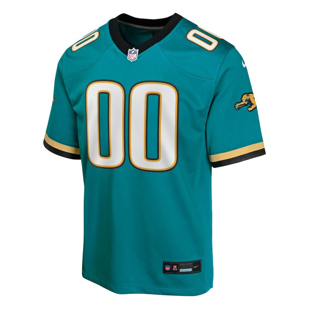 Nike Jacksonville Jaguars Youth Prowler Throwback Custom Game Jersey Teal