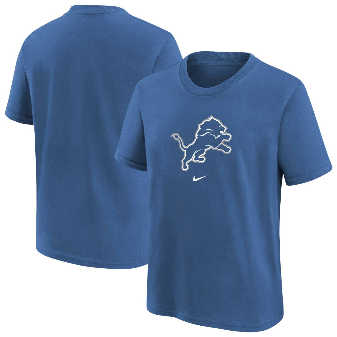 Nike Detroit Lions Youth Logo T-Shirt Blue