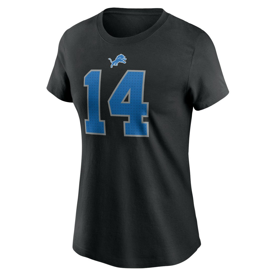 Nike Amon-Ra St. Brown Detroit Lions Women's Player Name & Number T-Shirt Black