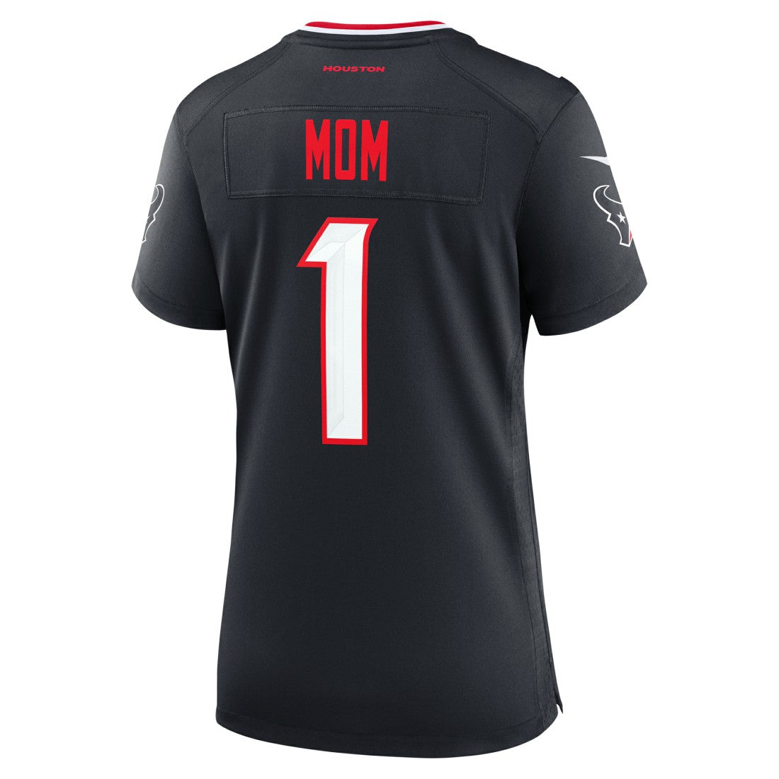Nike Houston Texans Women's #1 Mom Game Jersey Navy