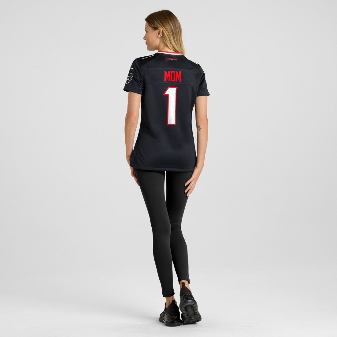 Nike Houston Texans Women's #1 Mom Game Jersey Navy