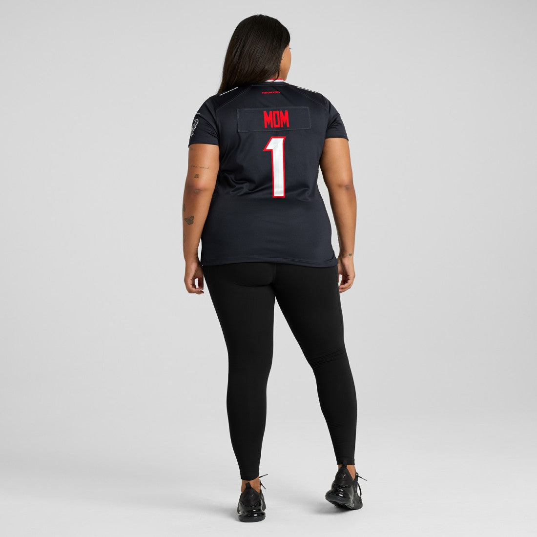 Nike Houston Texans Women's #1 Mom Game Jersey Navy