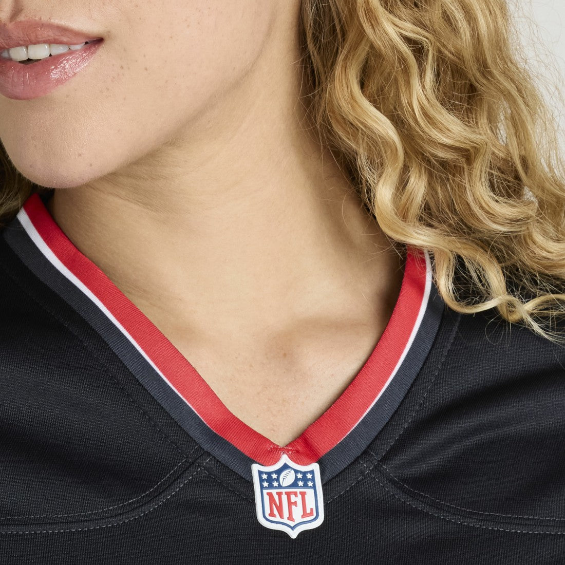Nike Houston Texans Women's #1 Mom Game Jersey Navy