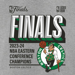 Boston Celtics Women's 2024 Eastern Conference Champions Locker Room Post Up Move V-Neck T-Shirt Steel | Fanatics Near Me