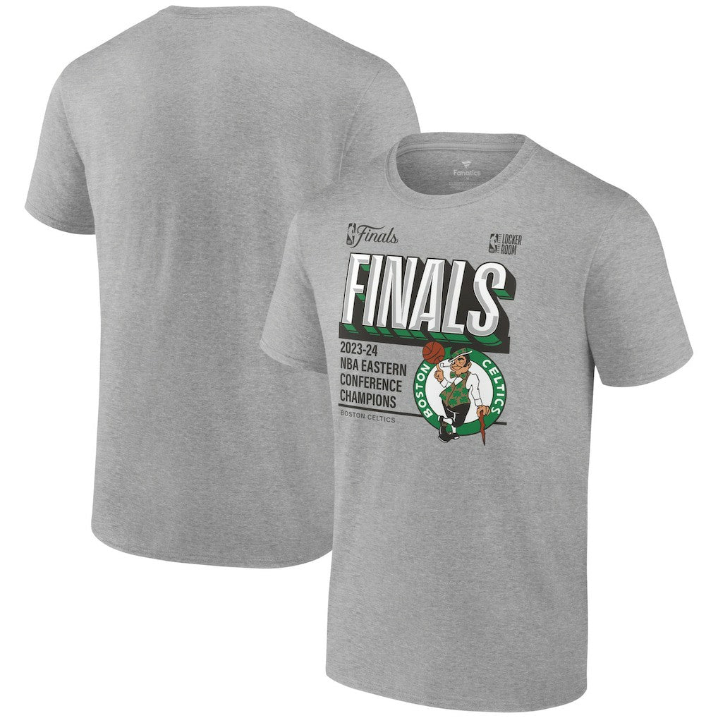 Boston Celtics 2024 Eastern Conference Champions Locker Room Post Up Move T-Shirt Steel | Fanatics US