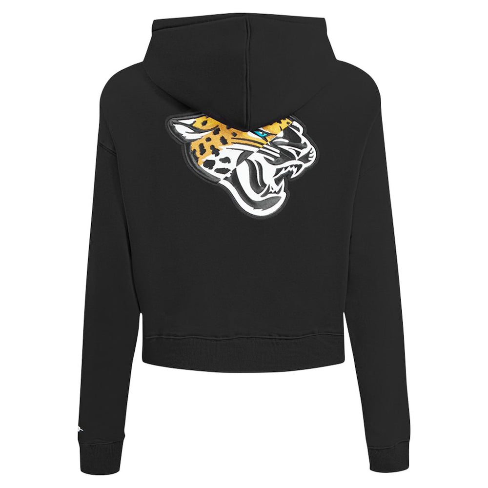 Jacksonville Jaguars Pro Standard Women's Split Logo Full-Zip Hoodie Black