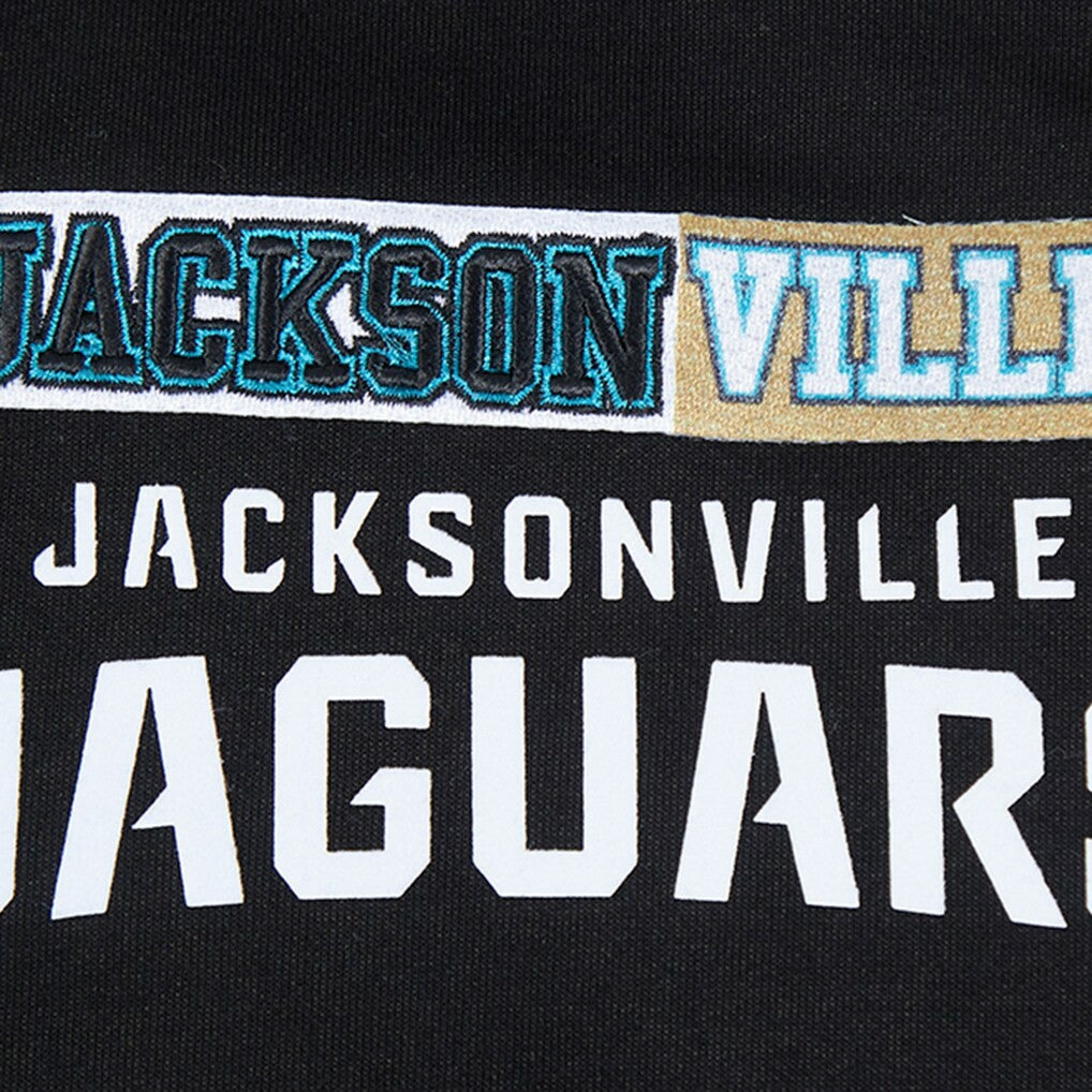 Jacksonville Jaguars Pro Standard Women's Split Logo Full-Zip Hoodie Black