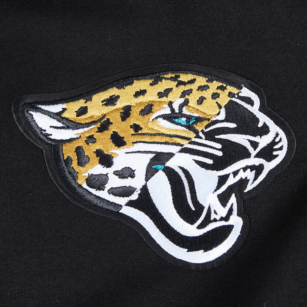 Jacksonville Jaguars Pro Standard Women's Split Logo Full-Zip Hoodie Black