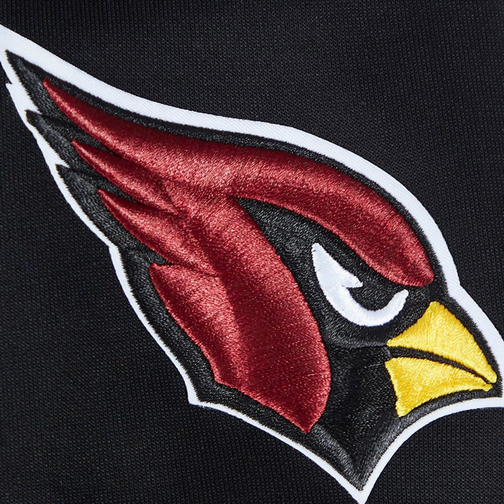 Arizona Cardinals Pro Standard Women's Split Logo Full-Zip Hoodie Black