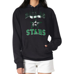 Dallas Stars G-III 4Her by Carl Banks Women's Team Logo Tri-Blend Fleece Pullover Hoodie - Black - NHL 201612817