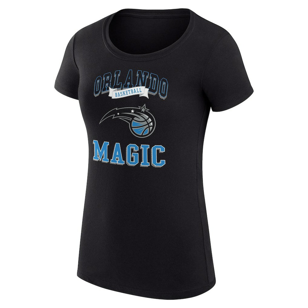 Orlando Magic G-III 4Her by Carl Banks Women's Super-Slim Fit Lightweight Team Logo T-Shirt Black