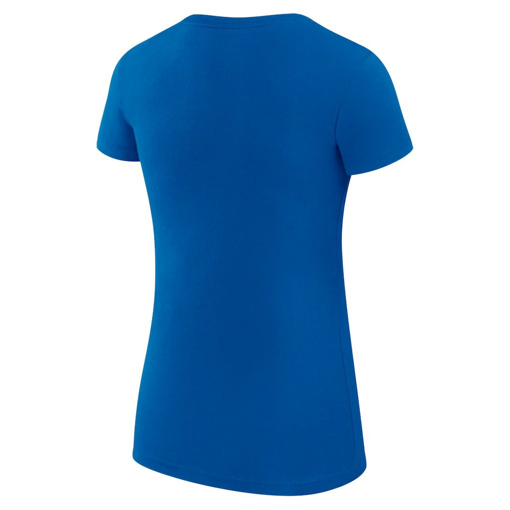 Golden State Warriors G-III 4Her by Carl Banks Women's Super-Slim Fit Lightweight Team Logo T-Shirt Royal