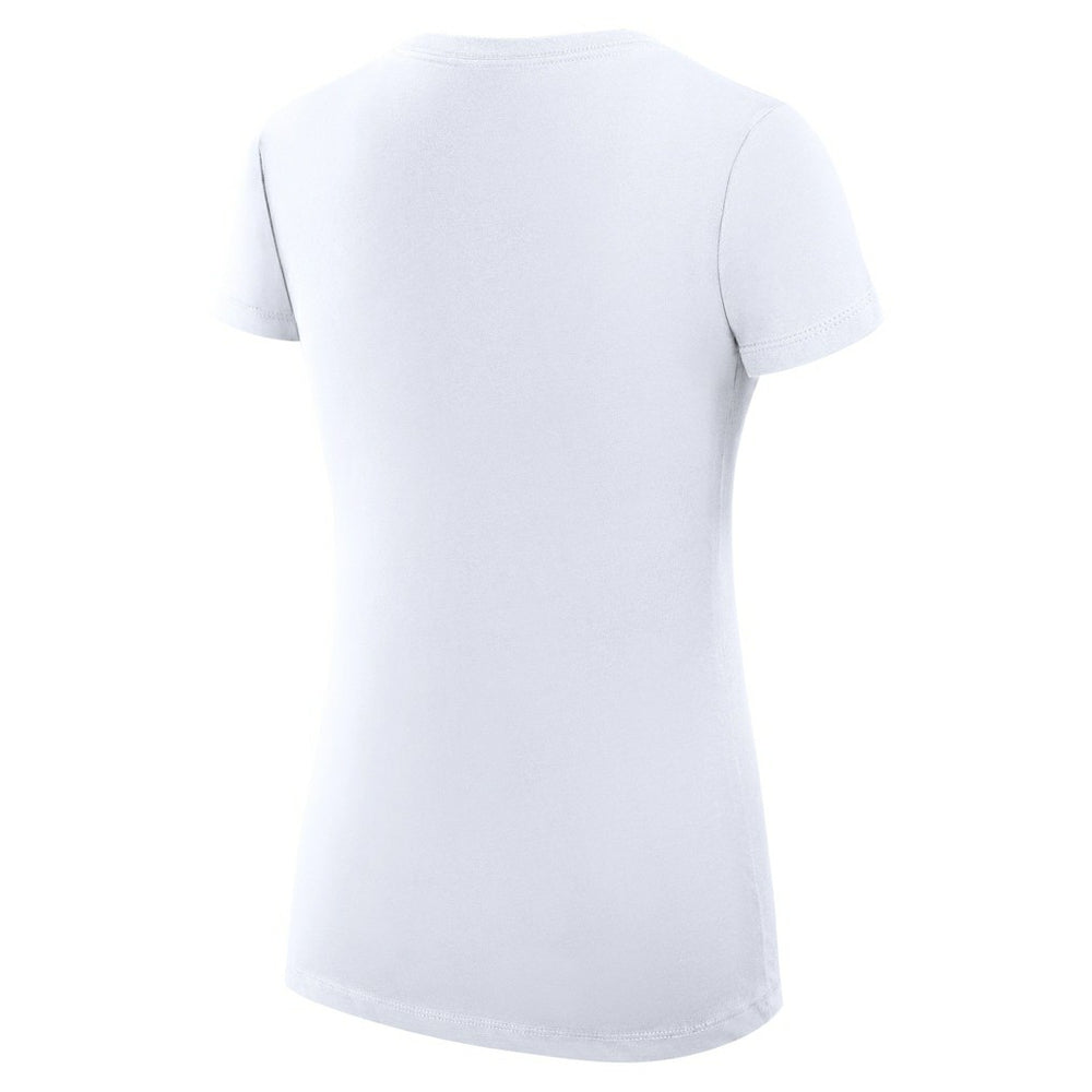 Indiana Pacers G-III 4Her by Carl Banks Women's Super-Slim Fit Lightweight Team Logo V-Neck T-Shirt White