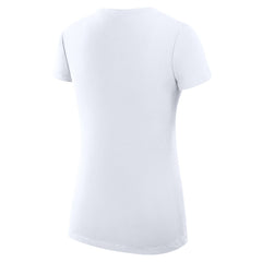 Oklahoma City Thunder G-III 4Her by Carl Banks Women's Super-Slim Fit Lightweight Team Logo V-Neck T-Shirt White