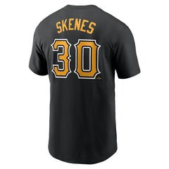 Paul Skenes Pittsburgh Pirates Nike Fuse Name & Number T-Shirt - Black - Nike Sale