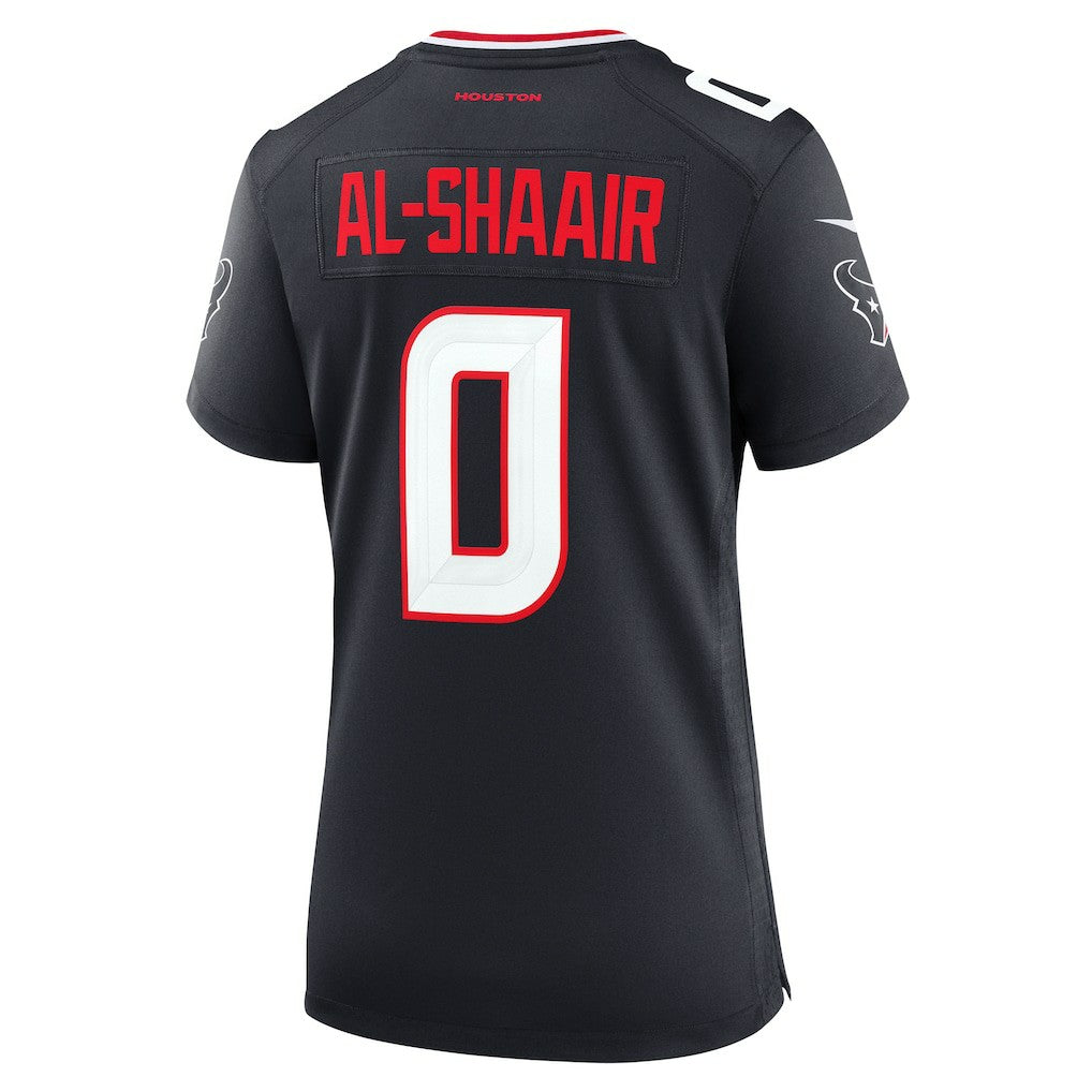 Nike Azeez Al-Shaair Houston Texans Women's Team Game Jersey Navy