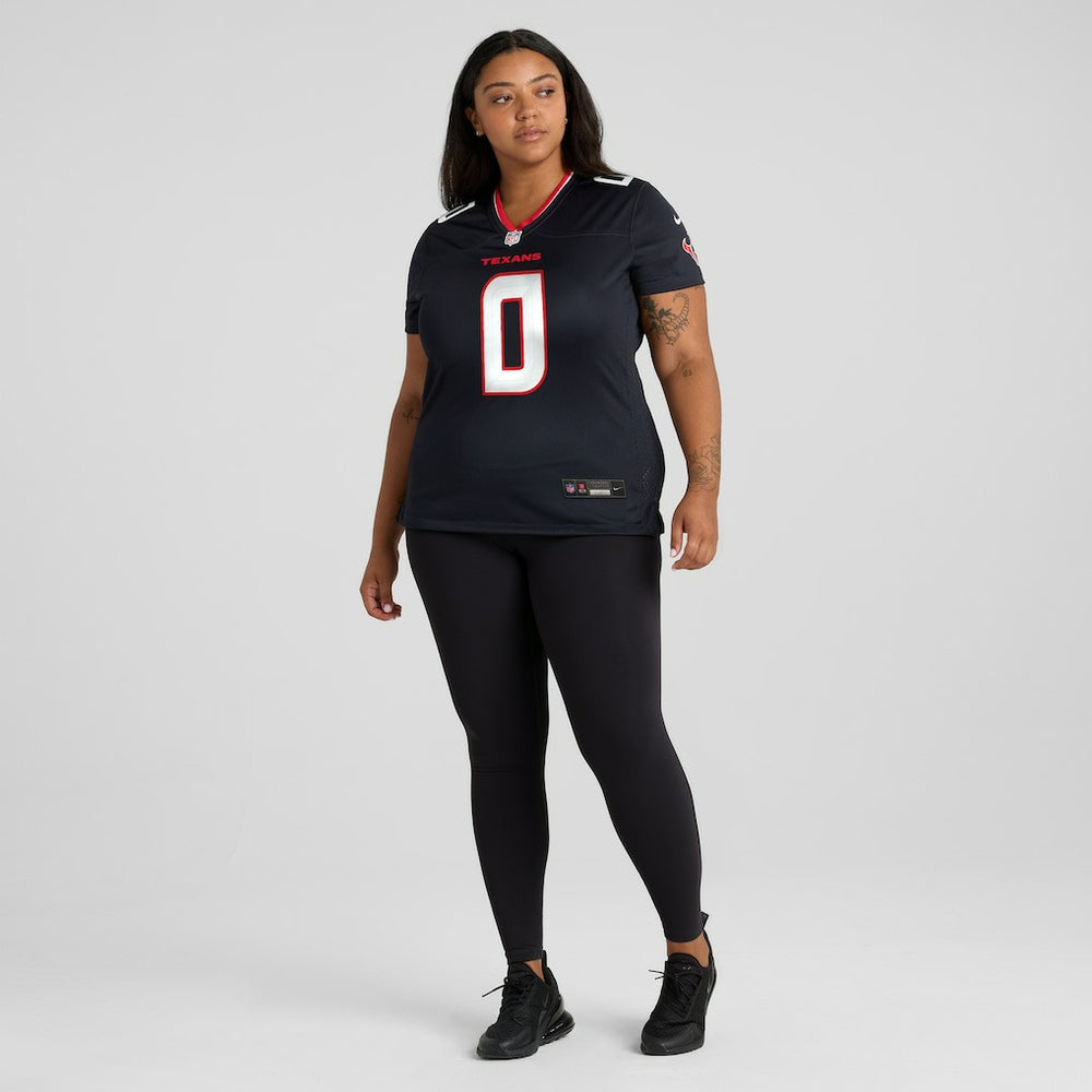 Nike Azeez Al-Shaair Houston Texans Women's Team Game Jersey Navy