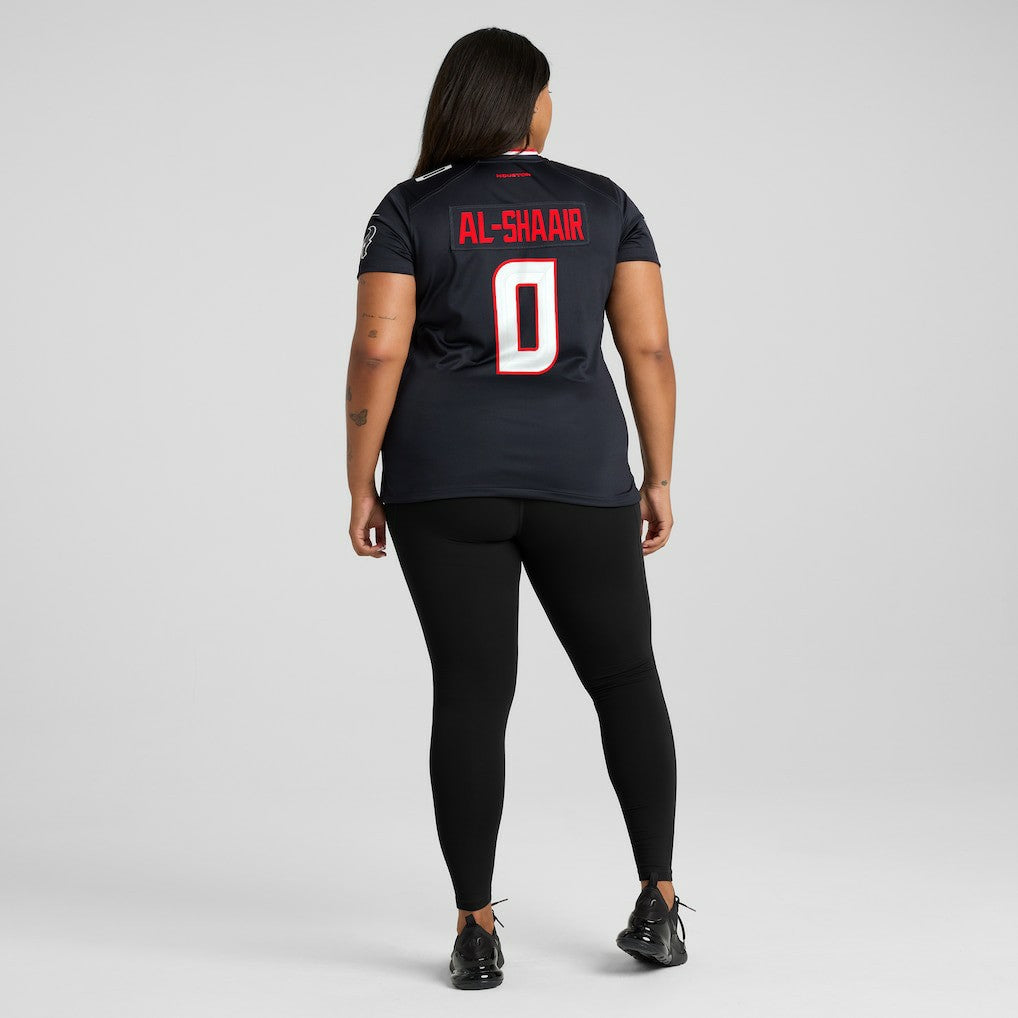 Nike Azeez Al-Shaair Houston Texans Women's Team Game Jersey Navy