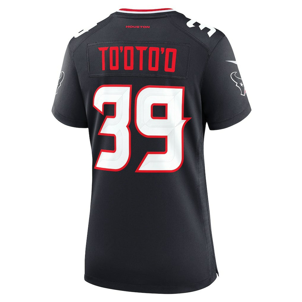 Nike Henry To'oto'o Houston Texans Women's Team Game Jersey Navy