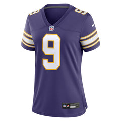 Nike J.J. McCarthy Minnesota Vikings Women's 2nd Alternate Player Game Jersey Purple