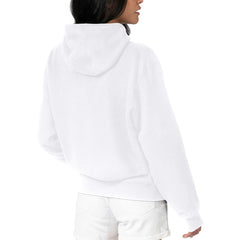 Houston Texans G-III 4Her by Carl Banks Women's H-Town Fleece Pullover Hoodie White