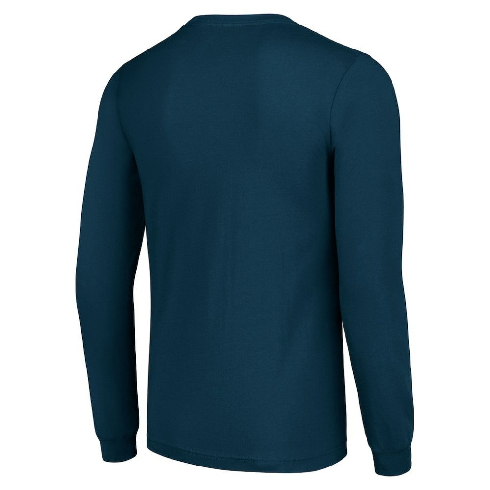 Washington Capitals Starter Four Team Name Logo Long Sleeve Graphic T-Shirt - Navy - NHL 201621859