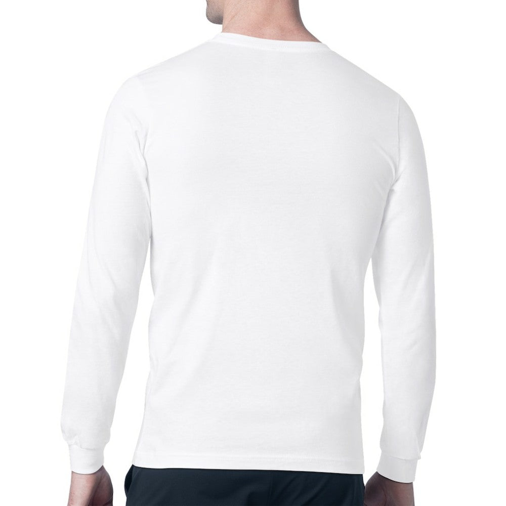 New Jersey Devils Starter Shield Long Sleeve Graphic T-Shirt - White - NHL 201622186