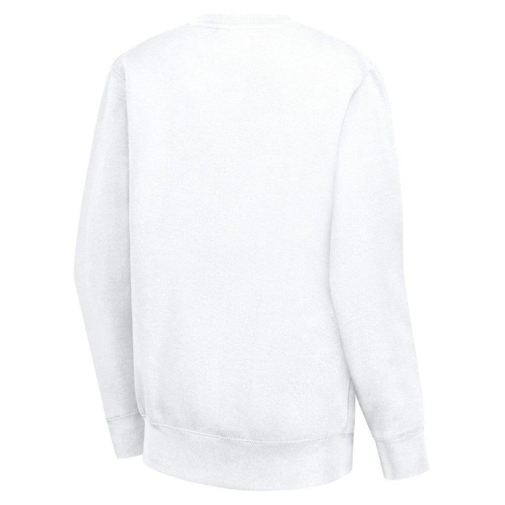 New Jersey Devils G-III 4Her by Carl Banks Women's Collage Graphic Fleece Long Sleeve Pullover Sweatshirt - White - NHL 201622741