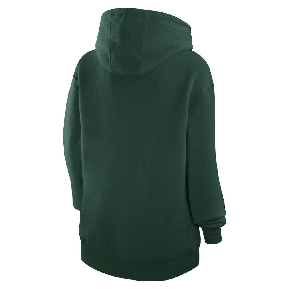 Minnesota Wild G-III 4Her by Carl Banks Women's Collage Team Graphic Tri-Blend Fleece Pullover Hoodie - Olive - NHL 201622906