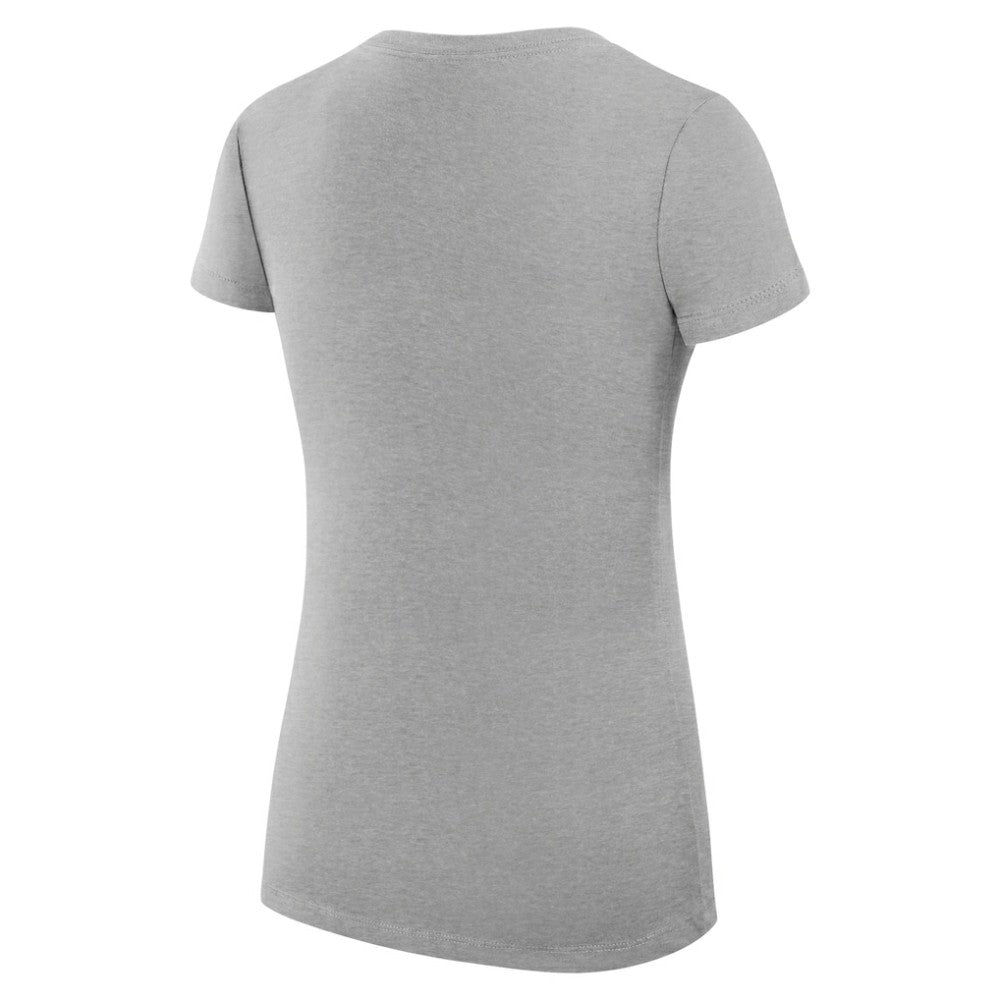 Buffalo Sabres G-III 4Her by Carl Banks Women's Super-Slim Fit Lightweight Collage Team Graphic T-Shirt - Heather Gray - NHL 201623061