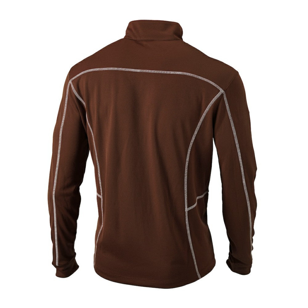 San Diego Padres Columbia Cooperstown Collection Omni-Wick Shotgun Quarter-Zip Top - Brown - Columbia on Sale