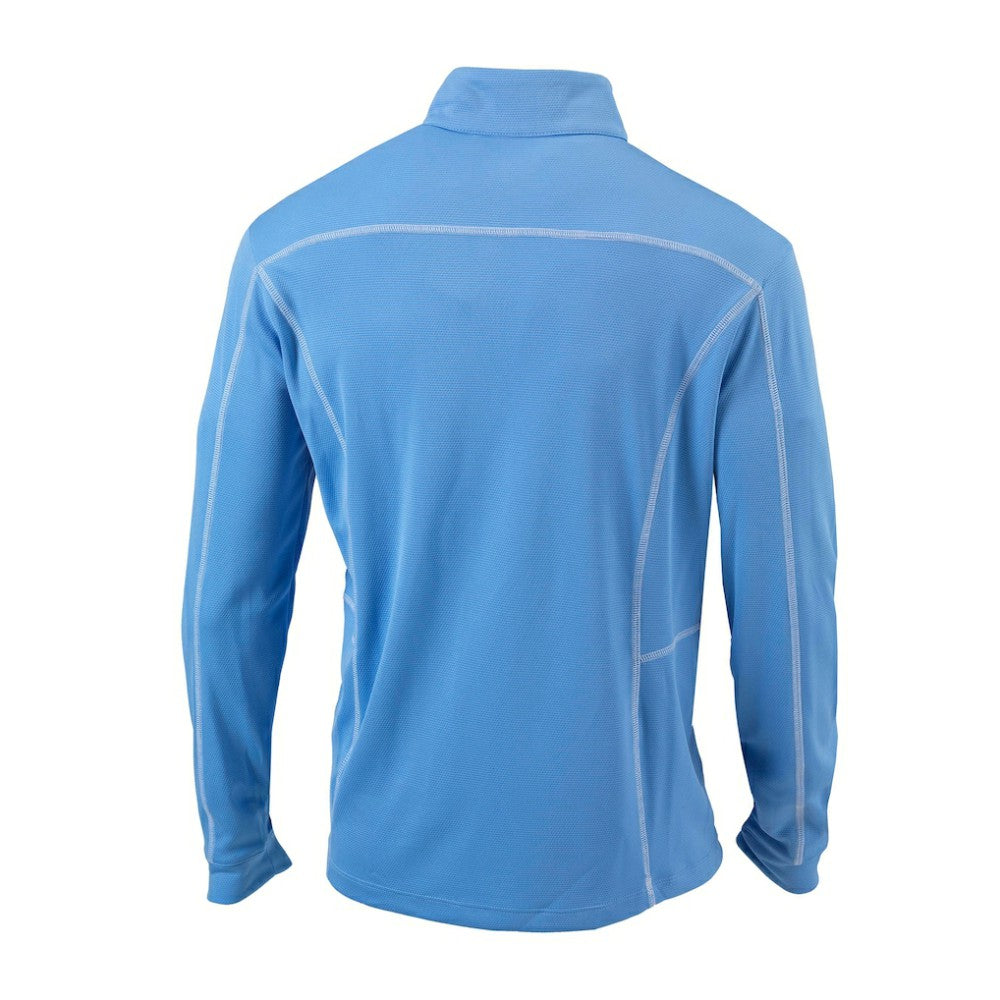 Los Angeles Dodgers Columbia Cooperstown Collection Omni-Wick Shotgun Quarter-Zip Top - Light Blue - Columbia on Sale