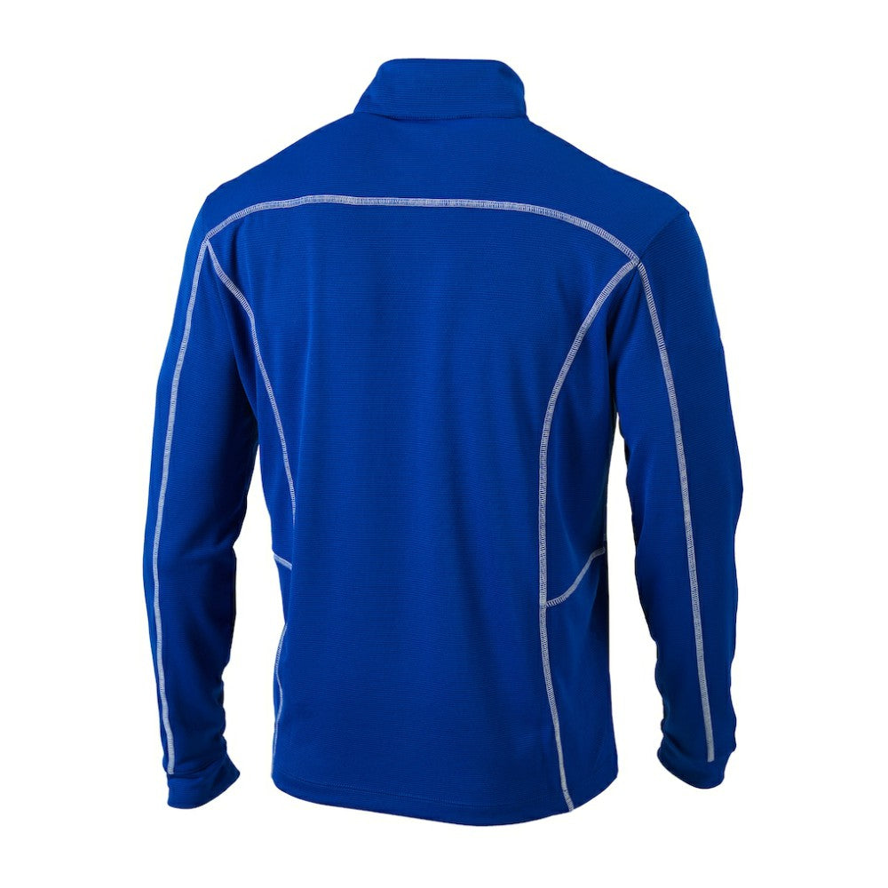 Milwaukee Brewers Columbia Cooperstown Collection Omni-Wick Shotgun Quarter-Zip Top - Royal - Columbia Discount