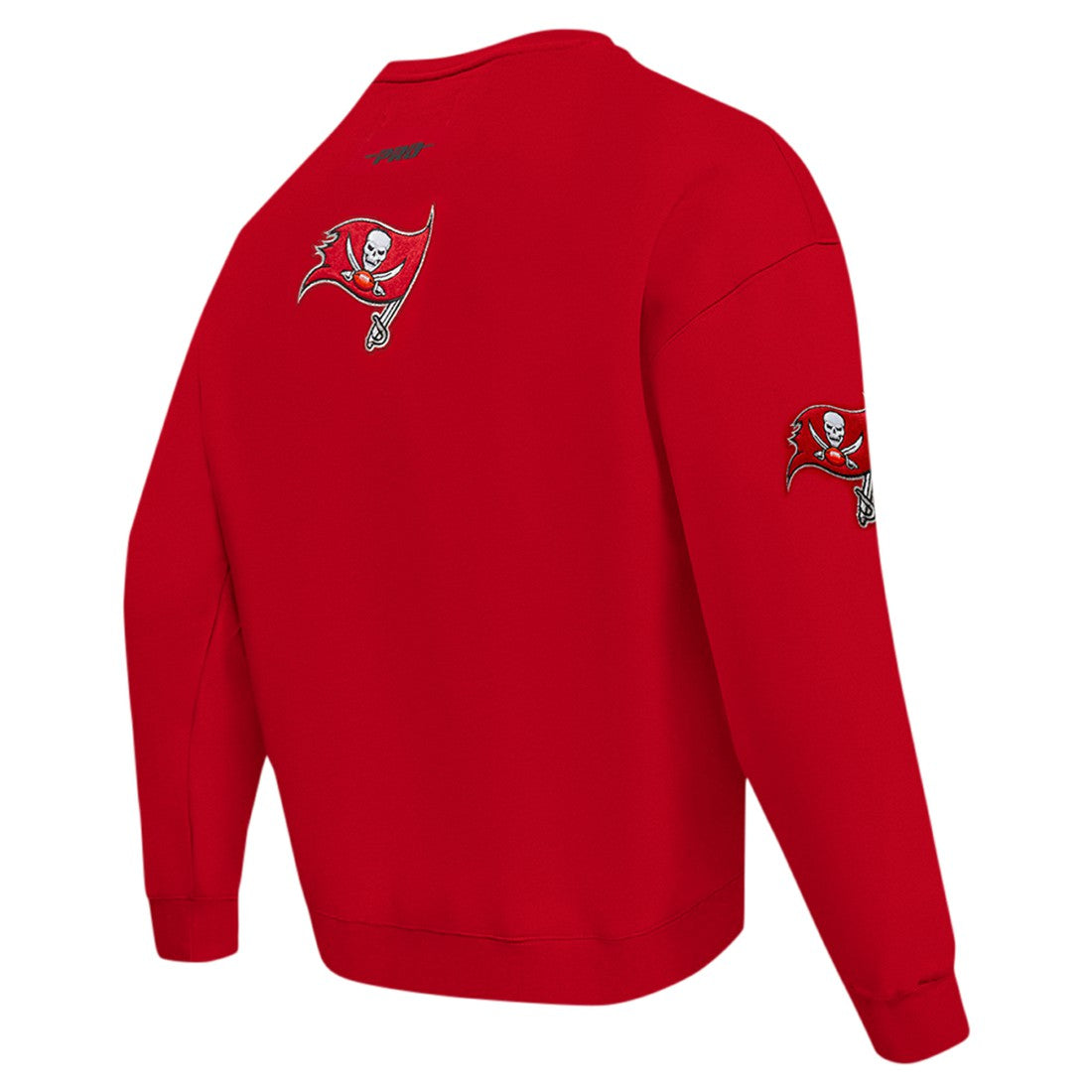 Tampa Bay Buccaneers Pro Standard Turn It Up Drop Shoulder Pullover Sweatshirt Red