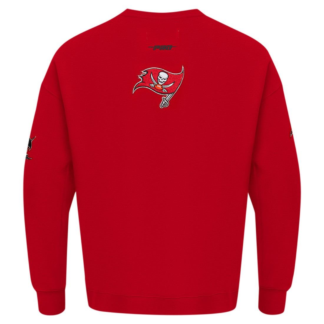 Tampa Bay Buccaneers Pro Standard Turn It Up Drop Shoulder Pullover Sweatshirt Red