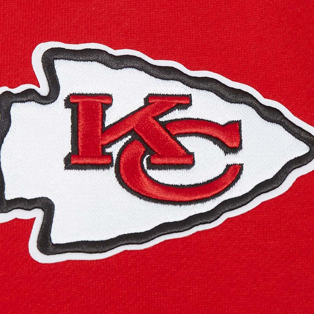 Kansas City Chiefs Pro Standard Turn It Up Drop Shoulder Pullover Sweatshirt Red