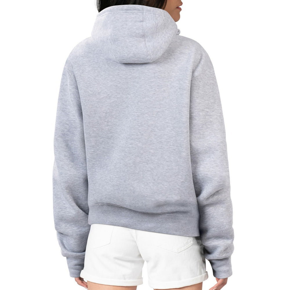 New York Knicks G-III 4Her by Carl Banks Women's Graphics Fleece Pullover Hoodie Heather Gray