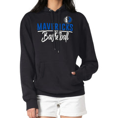 Dallas Mavericks G-III 4Her by Carl Banks Women's Graphics Fleece Pullover Hoodie Black