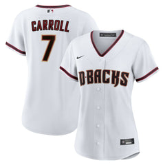 Corbin Carroll Arizona Diamondbacks Nike Women's Home Replica Player Jersey - White - Nike Discount