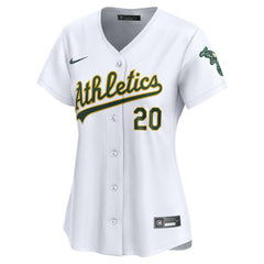 Zack Gelof Athletics Nike Women's Home Limited Player Jersey - White - Nike Lifestyle