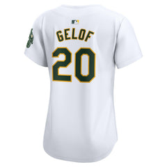 Zack Gelof Athletics Nike Women's Home Limited Player Jersey - White - Nike Lifestyle