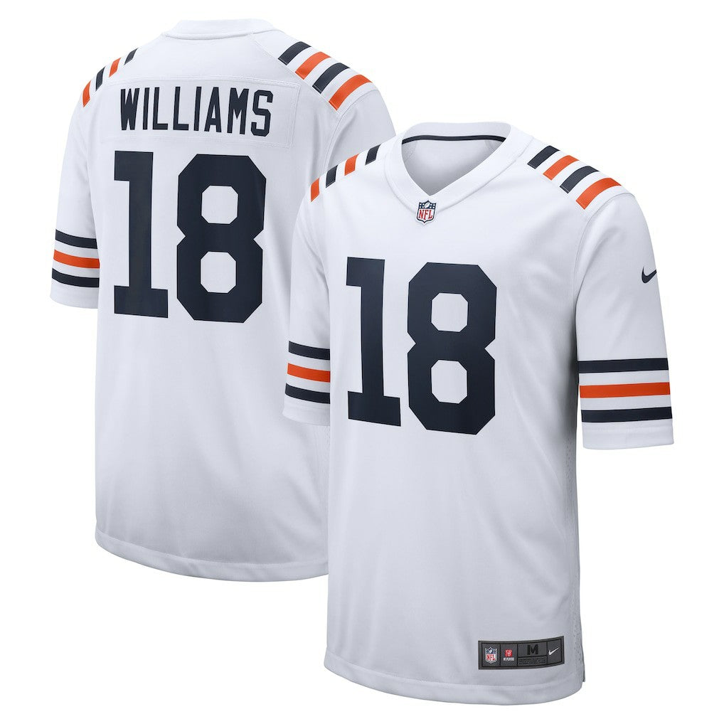 Nike Caleb Williams Chicago Bears 2024 NFL Draft 2nd Alternate Game Player Jersey White