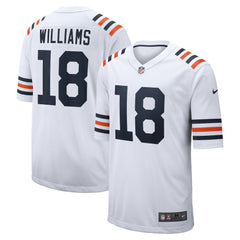 Nike Caleb Williams Chicago Bears 2024 NFL Draft 2nd Alternate Game Player Jersey White